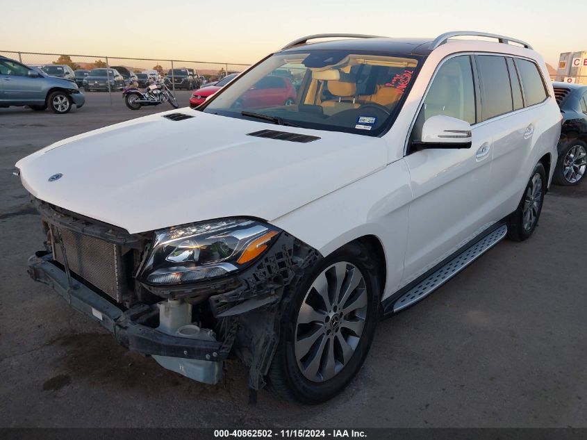 2018 Mercedes-Benz Gls 450 4Matic VIN: 4JGDF6EE4JB073509 Lot: 40862502