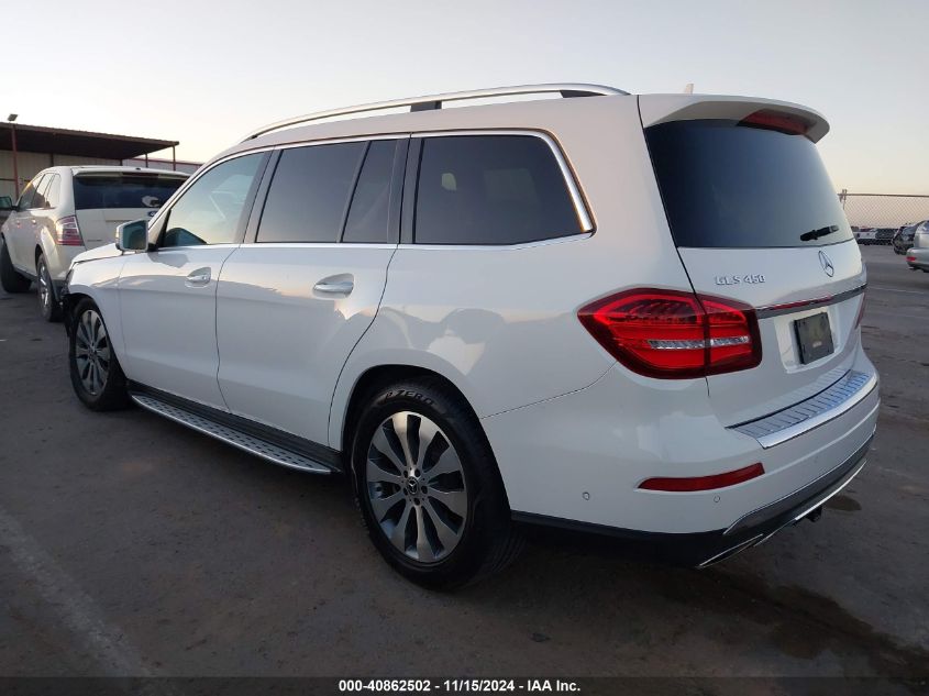 2018 Mercedes-Benz Gls 450 4Matic VIN: 4JGDF6EE4JB073509 Lot: 40862502