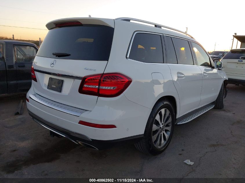 2018 Mercedes-Benz Gls 450 4Matic VIN: 4JGDF6EE4JB073509 Lot: 40862502