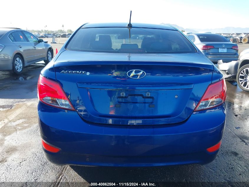 2015 Hyundai Accent Gls VIN: KMHCT4AE3FU881859 Lot: 40862504