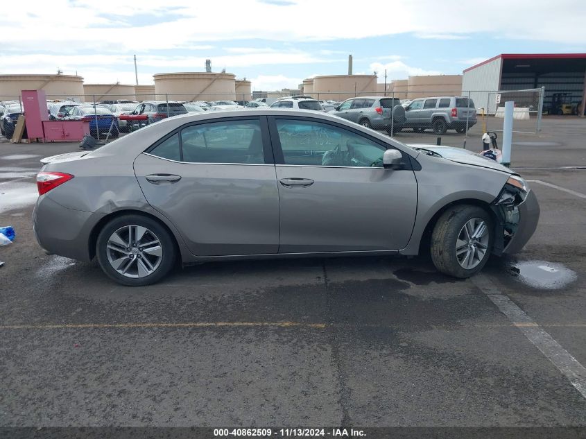 2014 Toyota Corolla Le Eco/Le Eco Plus/Le Eco Premium VIN: 5YFBPRHE4EP094468 Lot: 40862509