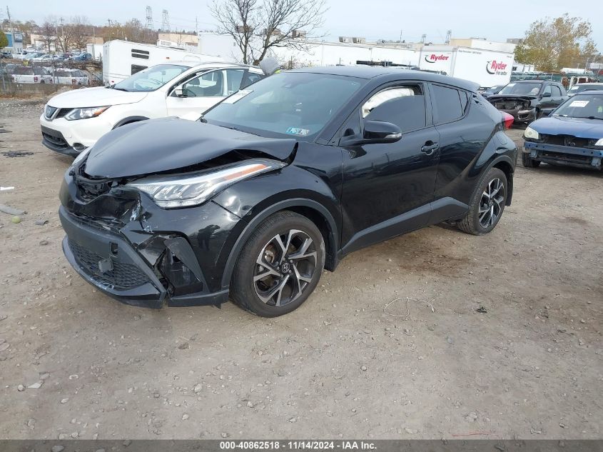 VIN NMTKHMBX8NR145826 2022 TOYOTA C-HR no.2