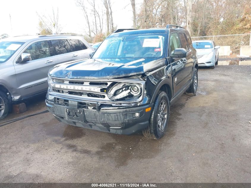 2021 Ford Bronco Sport Big Bend VIN: 3FMCR9B66MRA48855 Lot: 40862521