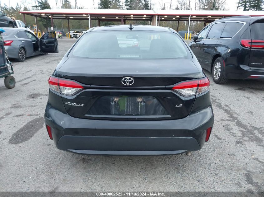 2022 Toyota Corolla Le VIN: 5YFEPMAE3NP287110 Lot: 40862522