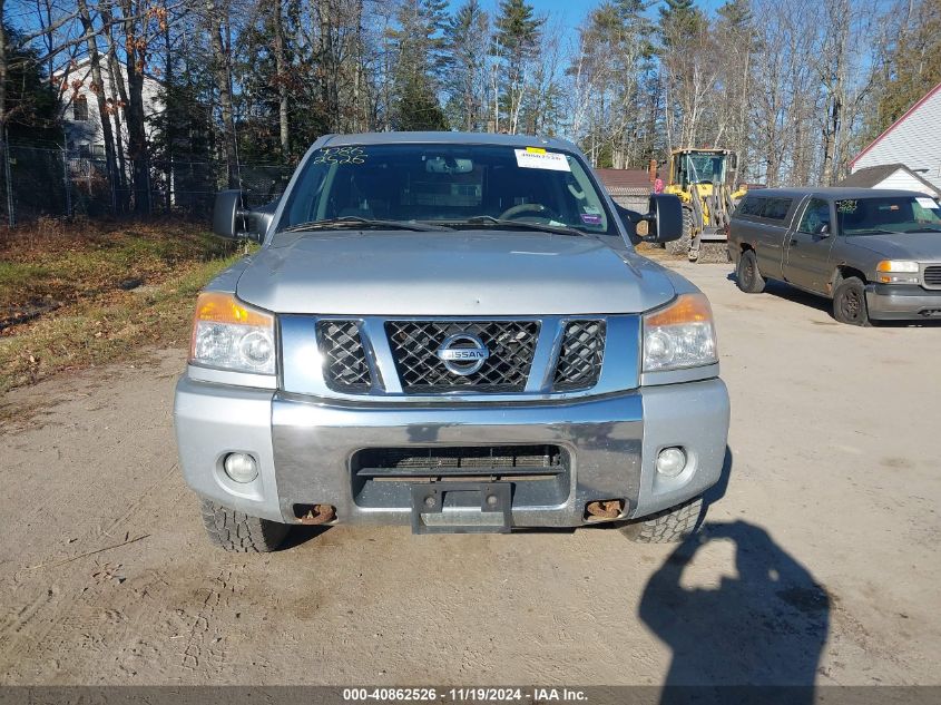 2011 Nissan Titan Sv VIN: 1N6AA0EC2BN322324 Lot: 40862526