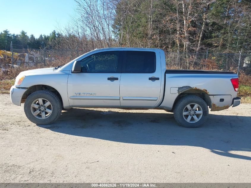 2011 Nissan Titan Sv VIN: 1N6AA0EC2BN322324 Lot: 40862526