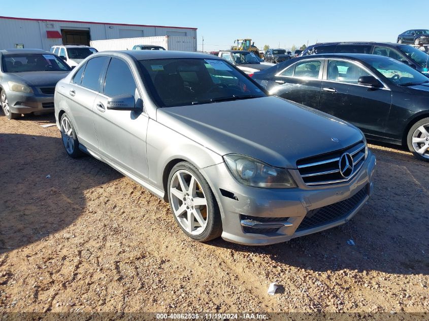 VIN WDDGF4HB8EG244896 2014 Mercedes-Benz C-Class, C... no.1