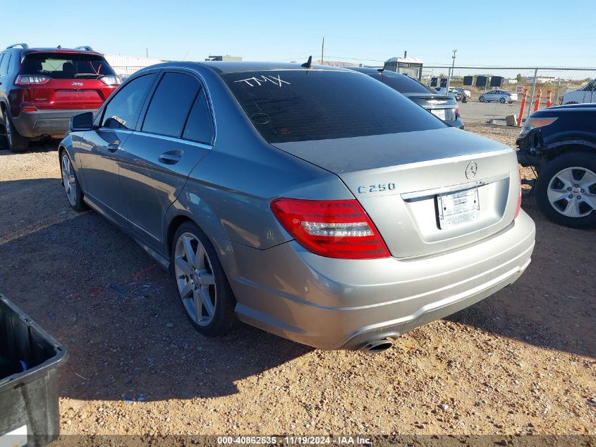 VIN WDDGF4HB8EG244896 2014 Mercedes-Benz C-Class, C... no.3