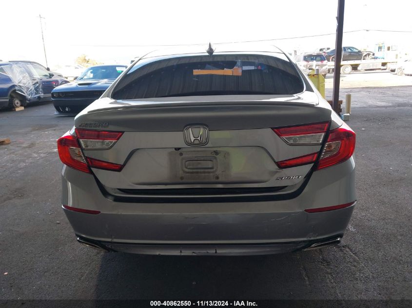 VIN 1HGCV1F39JA200734 2018 HONDA ACCORD SPORT