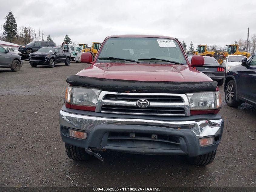 1999 Toyota 4Runner Sr5 VIN: JT3HN86RXX0256279 Lot: 40862555