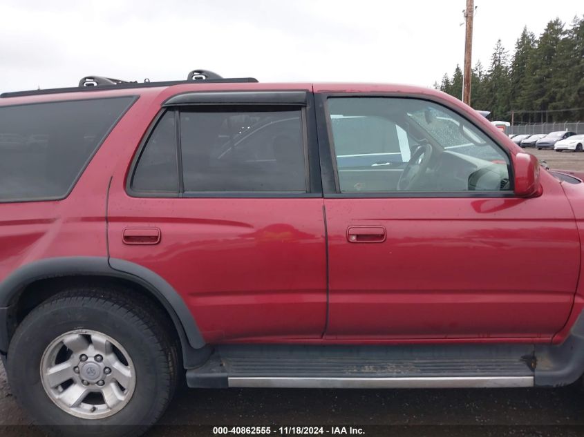 1999 Toyota 4Runner Sr5 VIN: JT3HN86RXX0256279 Lot: 40862555