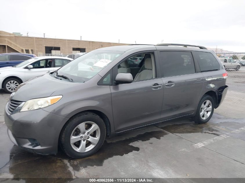 2011 Toyota Sienna Le VIN: 5TDKA3DC8BS005555 Lot: 40862556