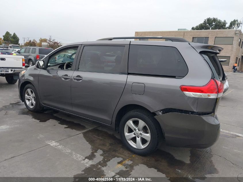 2011 Toyota Sienna Le VIN: 5TDKA3DC8BS005555 Lot: 40862556