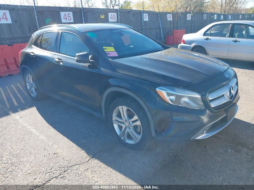 2016 Mercedes-Benz Gla Gla 250 VIN: WDCTG4EB8GJ265211 Lot: 40862563