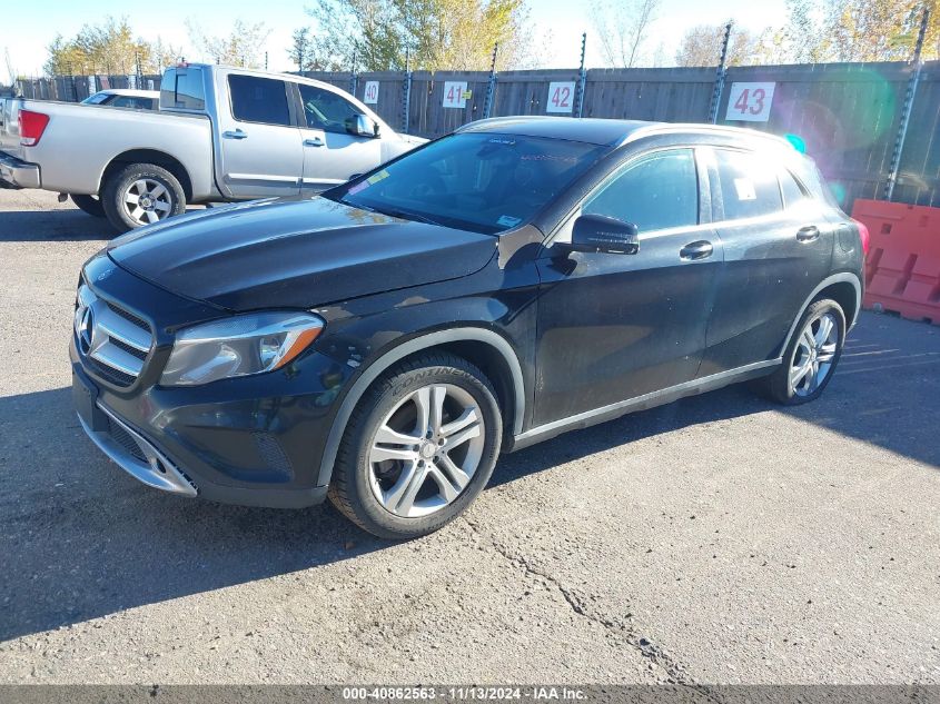 2016 Mercedes-Benz Gla Gla 250 VIN: WDCTG4EB8GJ265211 Lot: 40862563