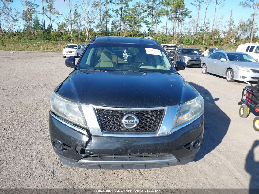 2016 Nissan Pathfinder S VIN: 5N1AR2MN1GC615754 Lot: 40862566