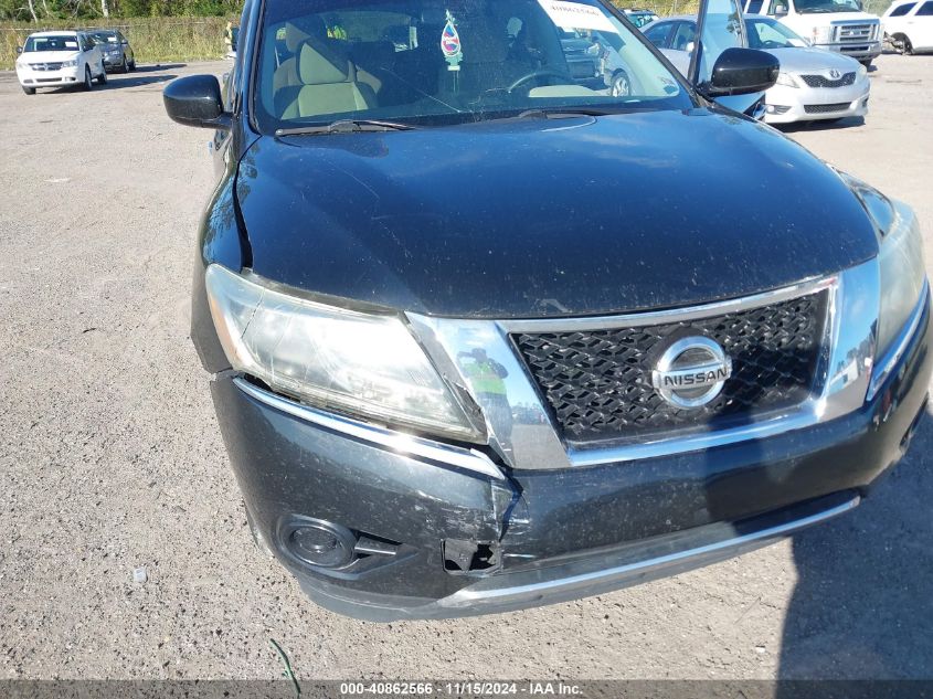 2016 Nissan Pathfinder S VIN: 5N1AR2MN1GC615754 Lot: 40862566