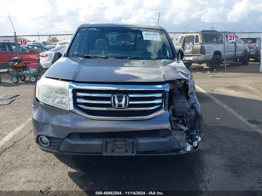 2015 Honda Pilot Se VIN: 5FNYF4H35FB074886 Lot: 40862584