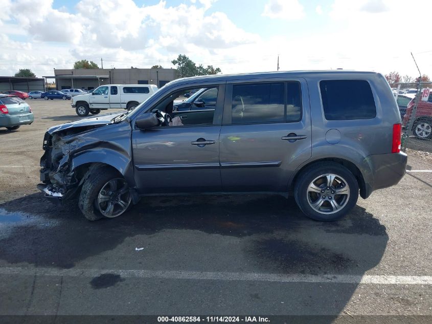 2015 Honda Pilot Se VIN: 5FNYF4H35FB074886 Lot: 40862584