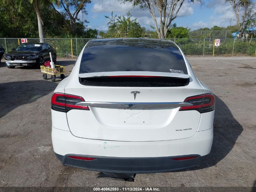 2021 Tesla Model X Long Range Dual Motor All-Wheel Drive/Long Range Plus Dual Motor All-Wheel Drive VIN: 5YJXCAE25MF323408 Lot: 40862593