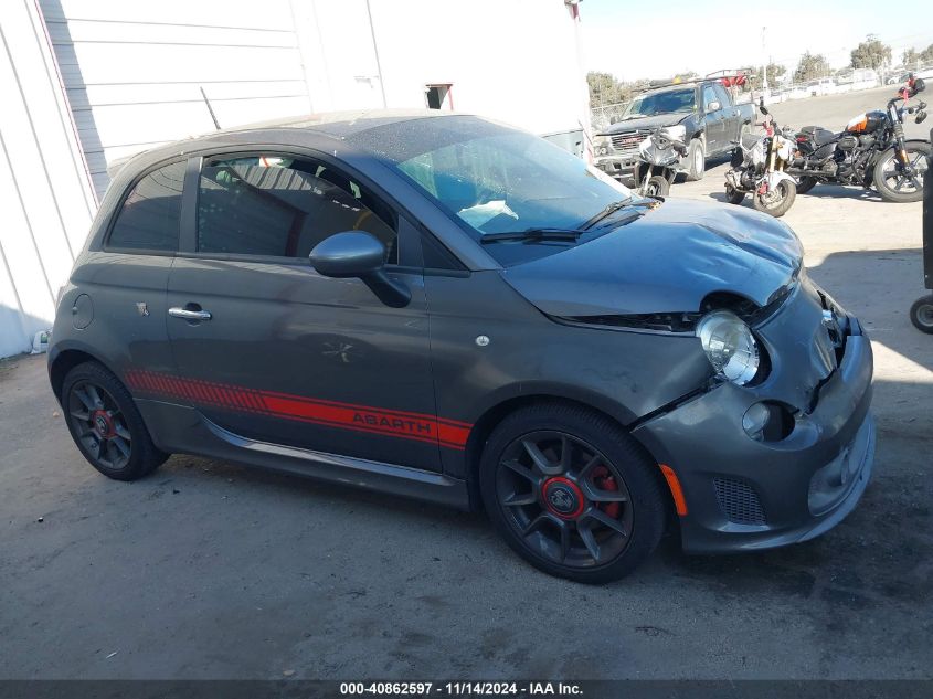 2013 Fiat 500 Abarth VIN: 3C3CFFFH0DT553420 Lot: 40862597