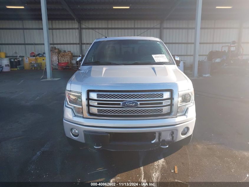 2013 Ford F-150 Platinum VIN: 1FTFW1ET9DFD92075 Lot: 40862602