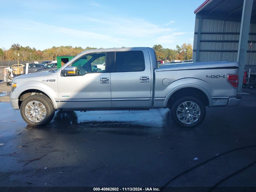 2013 Ford F-150 Platinum VIN: 1FTFW1ET9DFD92075 Lot: 40862602