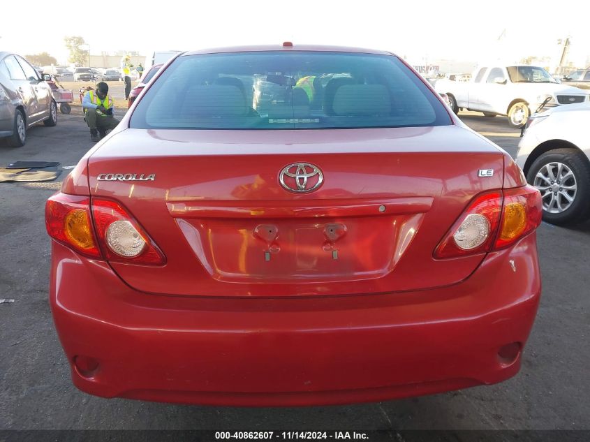 2010 Toyota Corolla Le VIN: 1NXBU4EE3AZ329726 Lot: 40862607