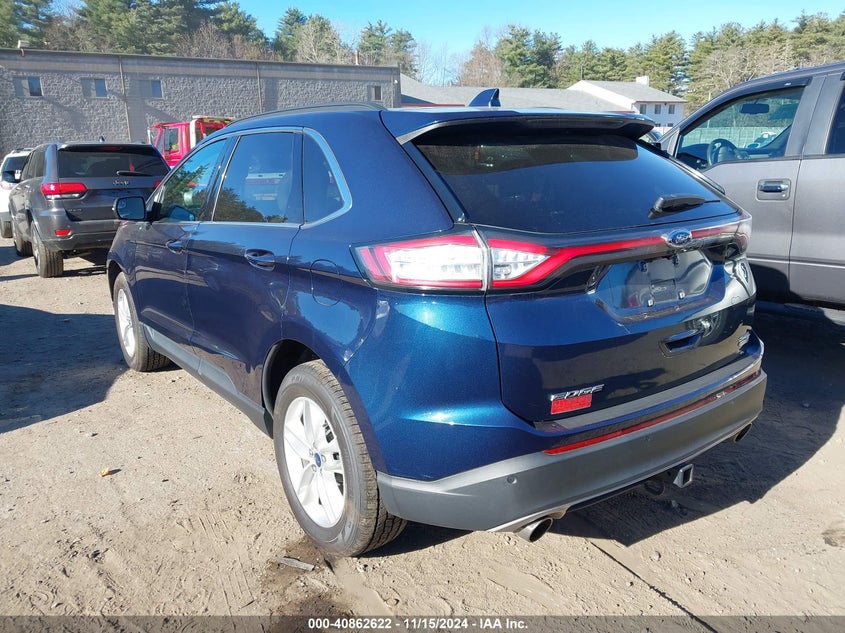VIN 2FMPK4J98HBB54037 2017 FORD EDGE SEL