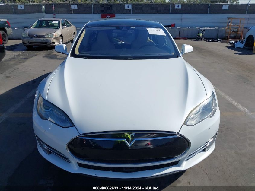 2014 Tesla Model S P85 VIN: 5YJSA1H10EFP54291 Lot: 40862633