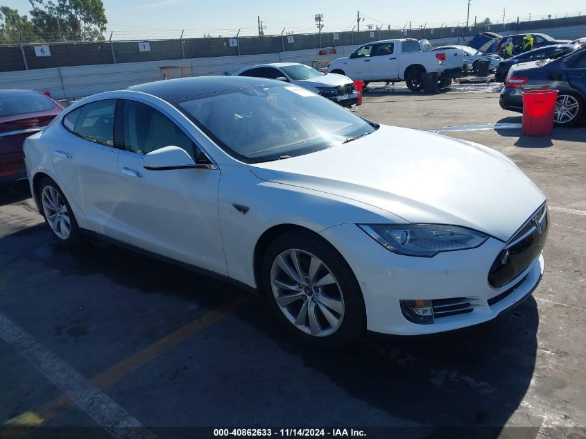 VIN 5YJSA1H10EFP54291 2014 Tesla Model S, P85 no.1