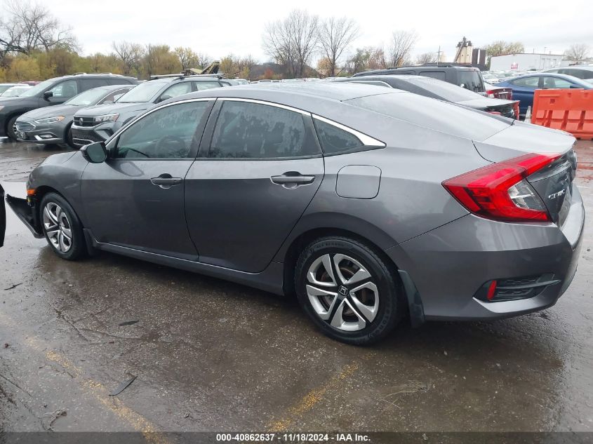 2016 Honda Civic Lx VIN: 19XFC2F58GE060402 Lot: 40862637