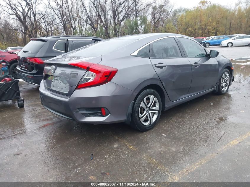 2016 Honda Civic Lx VIN: 19XFC2F58GE060402 Lot: 40862637