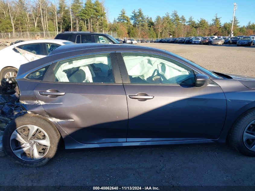 2019 Honda Civic Lx VIN: 2HGFC2F62KH558585 Lot: 40862640