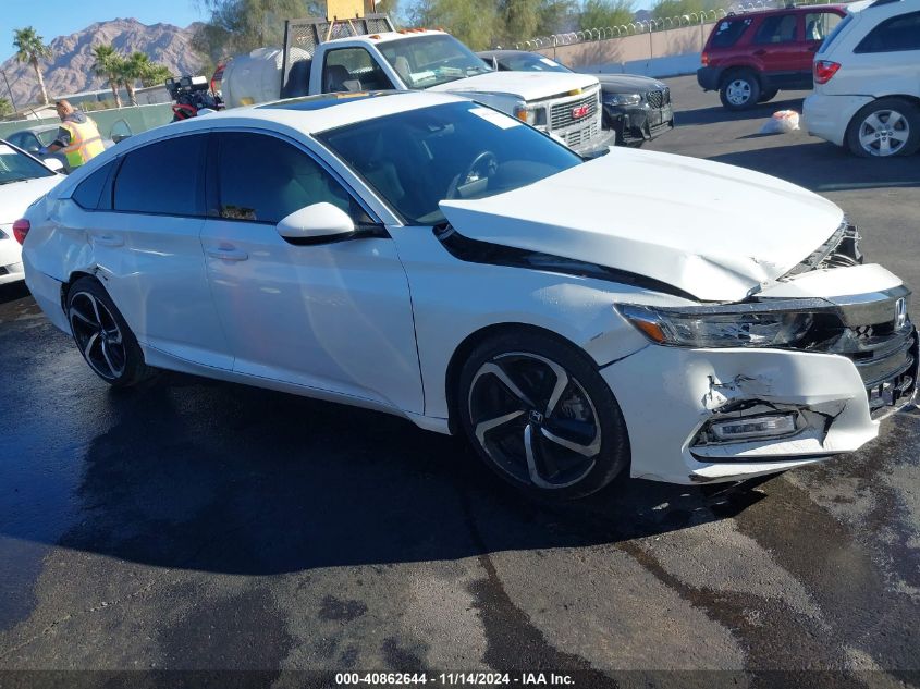 2019 Honda Accord Sport 2.0T VIN: 1HGCV2F37KA001382 Lot: 40862644