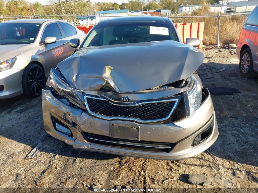 2015 Kia Optima Sx Turbo VIN: 5XXGR4A66FG431769 Lot: 40862646