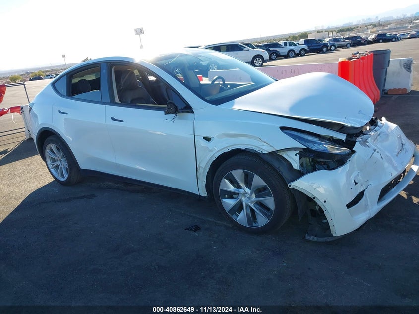 VIN 5YJYGDEE7MF094346 2021 TESLA MODEL Y LONG RANGE DUAL MOTOR ALL-WHEEL DRIVE