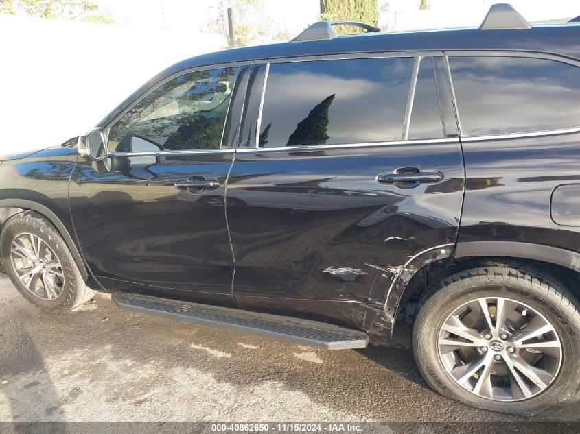 2020 Toyota Highlander Le VIN: 5TDZZRAH8LS020648 Lot: 40862650