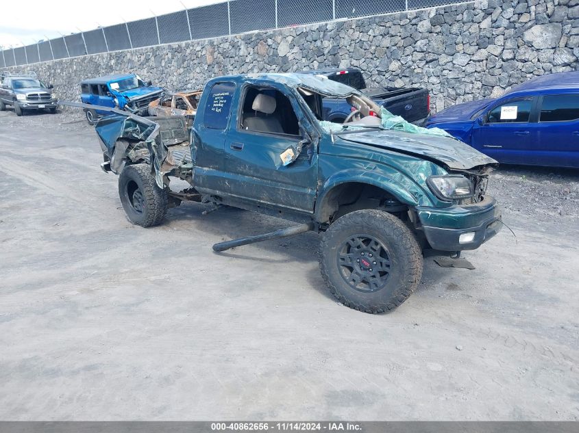 2003 Toyota Tacoma Base V6 VIN: 5TEWN72N73Z249655 Lot: 40862656