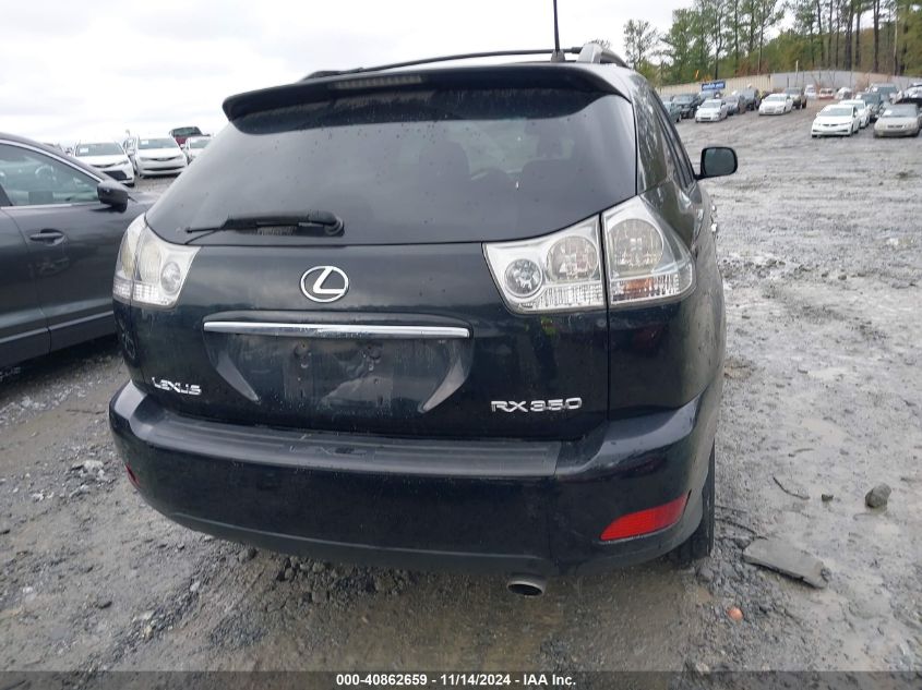 2009 Lexus Rx 350 VIN: 2T2GK31U89C061056 Lot: 40862659