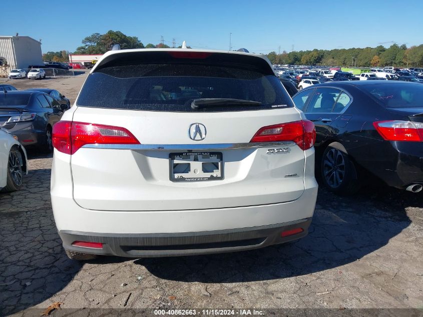 2013 Acura Rdx VIN: 5J8TB4H56DL013257 Lot: 40862663