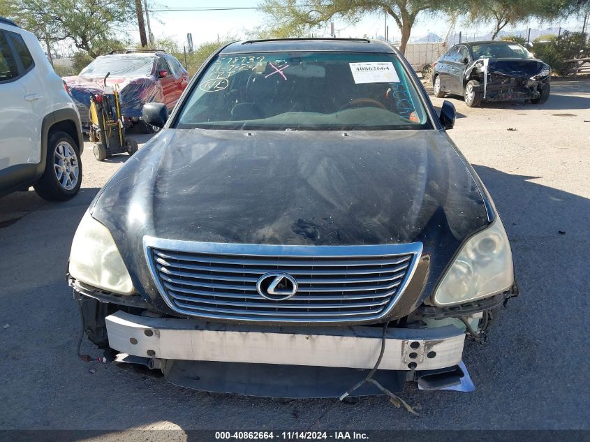 2004 Lexus Ls 430 VIN: JTHBN36F940142245 Lot: 40862664