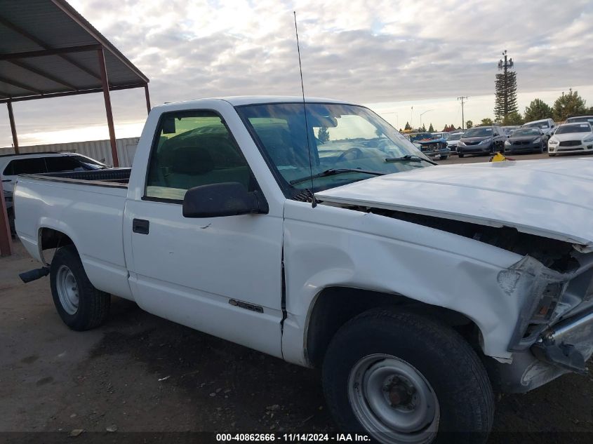 1997 Chevrolet C1500 Fleetside W/T VIN: 1GCEC14WXVZ130047 Lot: 40862666