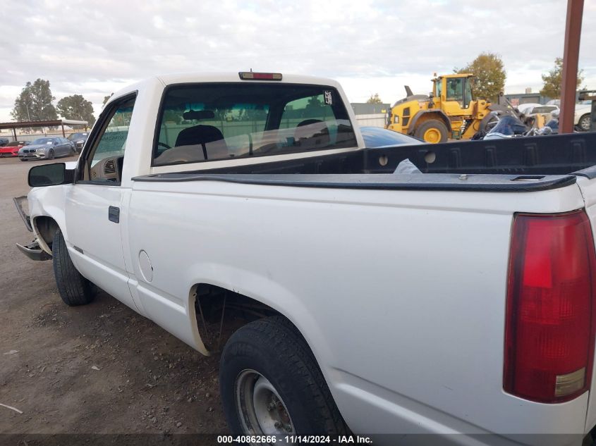 1997 Chevrolet C1500 Fleetside W/T VIN: 1GCEC14WXVZ130047 Lot: 40862666