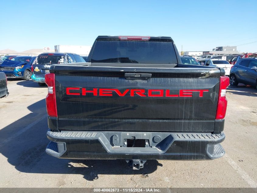 2020 Chevrolet Silverado 1500 2Wd Short Bed Custom VIN: 3GCPWBEH9LG116434 Lot: 40862673