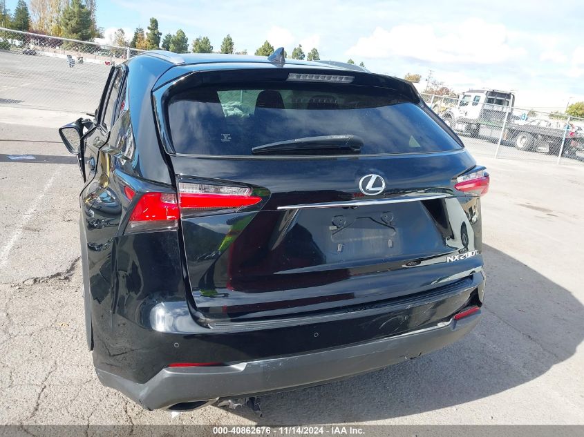 2016 Lexus Nx 200T VIN: JTJBARBZ5G2061023 Lot: 40862676