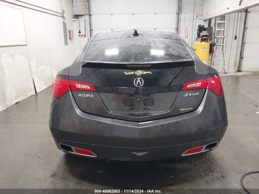 2010 Acura Zdx VIN: 2HNYB1H6XAH502694 Lot: 40862683