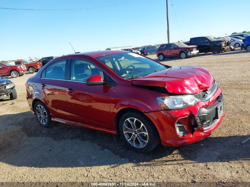 2019 Chevrolet Sonic Lt Auto VIN: 1G1JD5SB4K4148533 Lot: 40862691