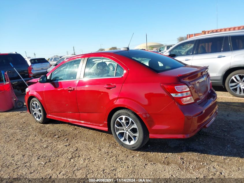 2019 Chevrolet Sonic Lt Auto VIN: 1G1JD5SB4K4148533 Lot: 40862691