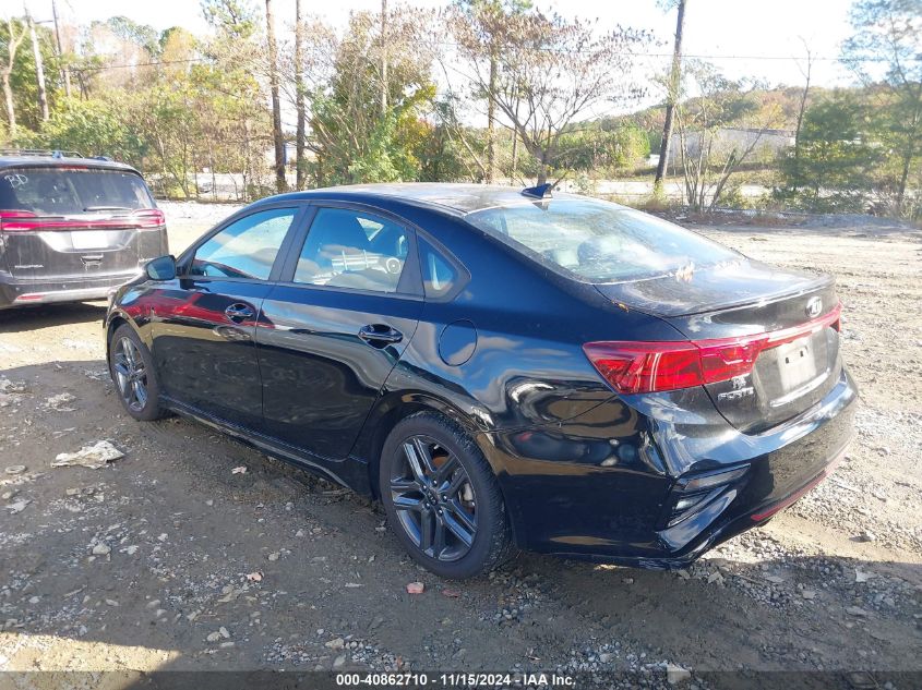 2021 Kia Forte Gt-Line VIN: 3KPF34AD4ME382105 Lot: 40862710